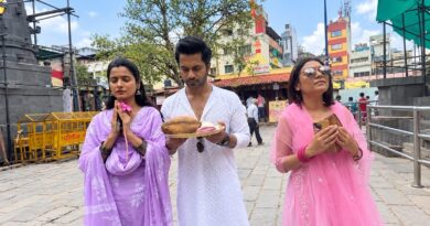 थोड़ी सी उम्मीद, थोड़ा सा आसमान’ की आरती बिराजदार और अंकिता बहुगुणा ने नवरात्रि पर महालक्ष्मी मंदिर में लिया आशीर्वाद