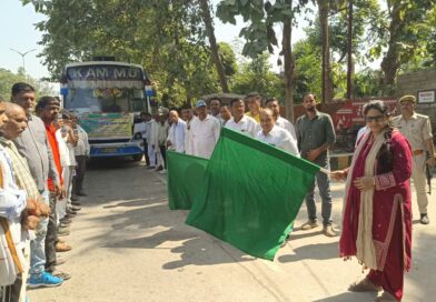 गोण्डा के 40 से अधिक किसान हरियाणा में सीखेंगे आधुनिक खेती के गुर, डीएम प्रियंका निरंजन ने हरी झंडी दिखाकर किया रवाना