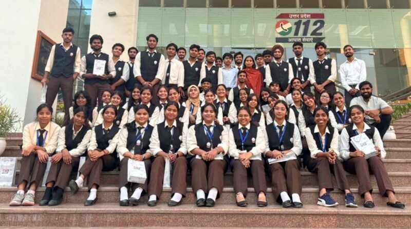 शैक्षिक यात्रा का उद्देश्य छात्रों को डायल 112 आपातकालीन प्रतिक्रिया प्रणाली के परिचालन ढांचे के प्रत्यक्ष अनुभव प्रदान करना है।